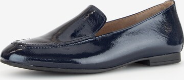 GABOR Classic Flats in Blue: front