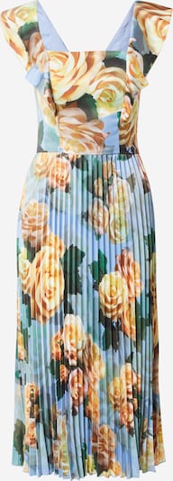 Rochie Chi Chi London pe albastru deschis / galben pastel / verde smarald / verde închis / portocaliu deschis, Vizualizare produs