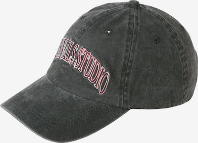 JACK & JONES Lippalakki värissä kirsikanpunainen / musta denim / valkoinen, Tuotenäkymä