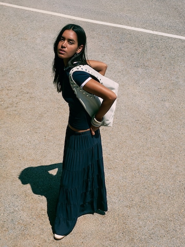 Bershka Rock in Blau