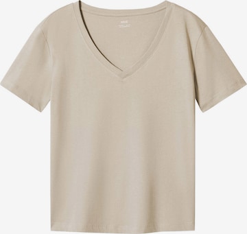 MANGO T-Shirt 'CHALAPI' in Beige: predná strana