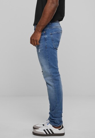 2Y Premium Slimfit Jeans in Blauw