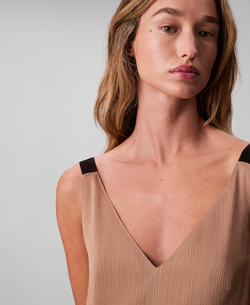 Calvin Klein Jeans Jurk in Bruin