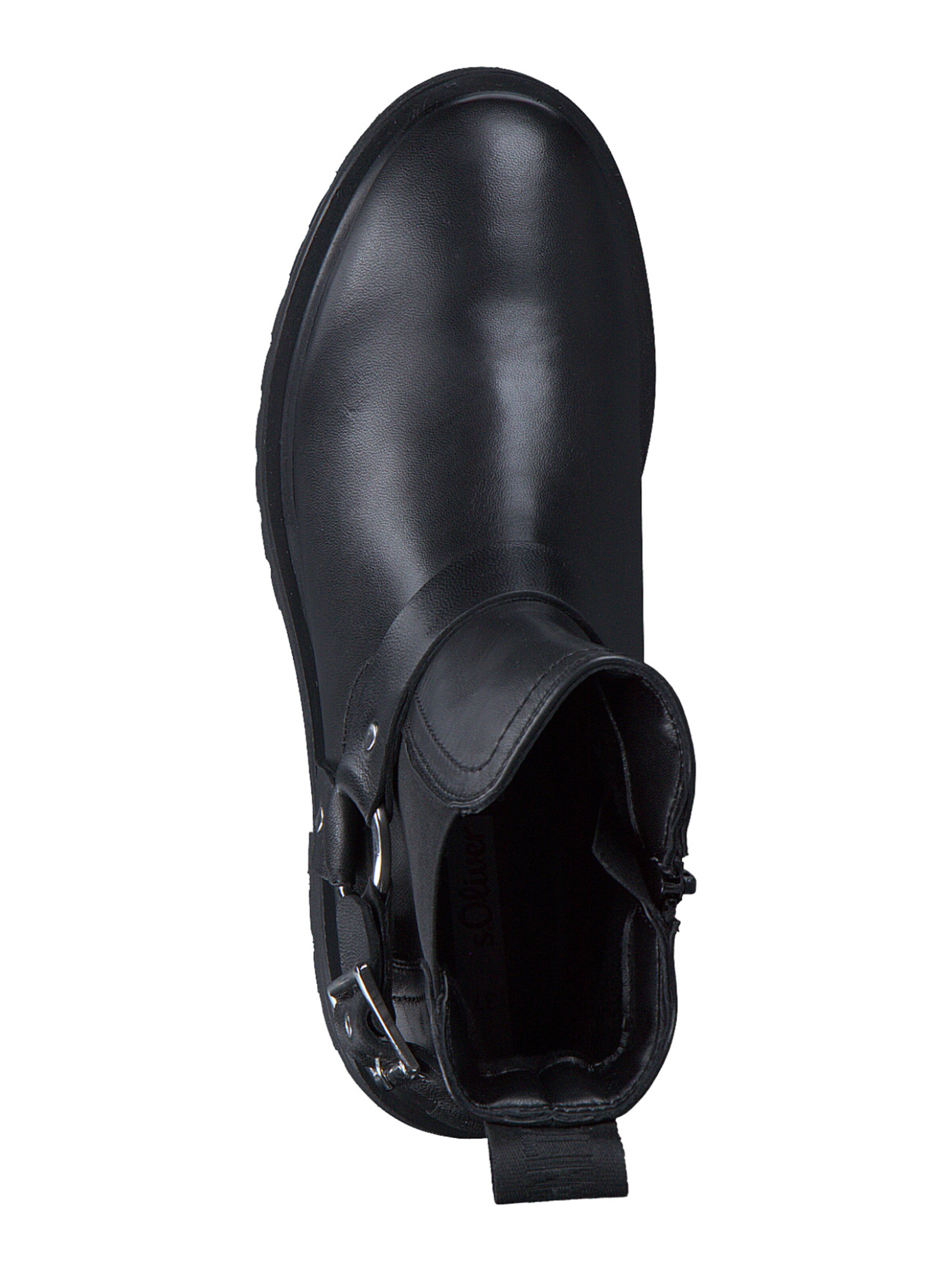 s.Oliver Stiefelette in Schwarz
