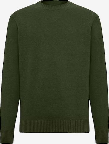 Pull-over Boggi Milano en vert : devant