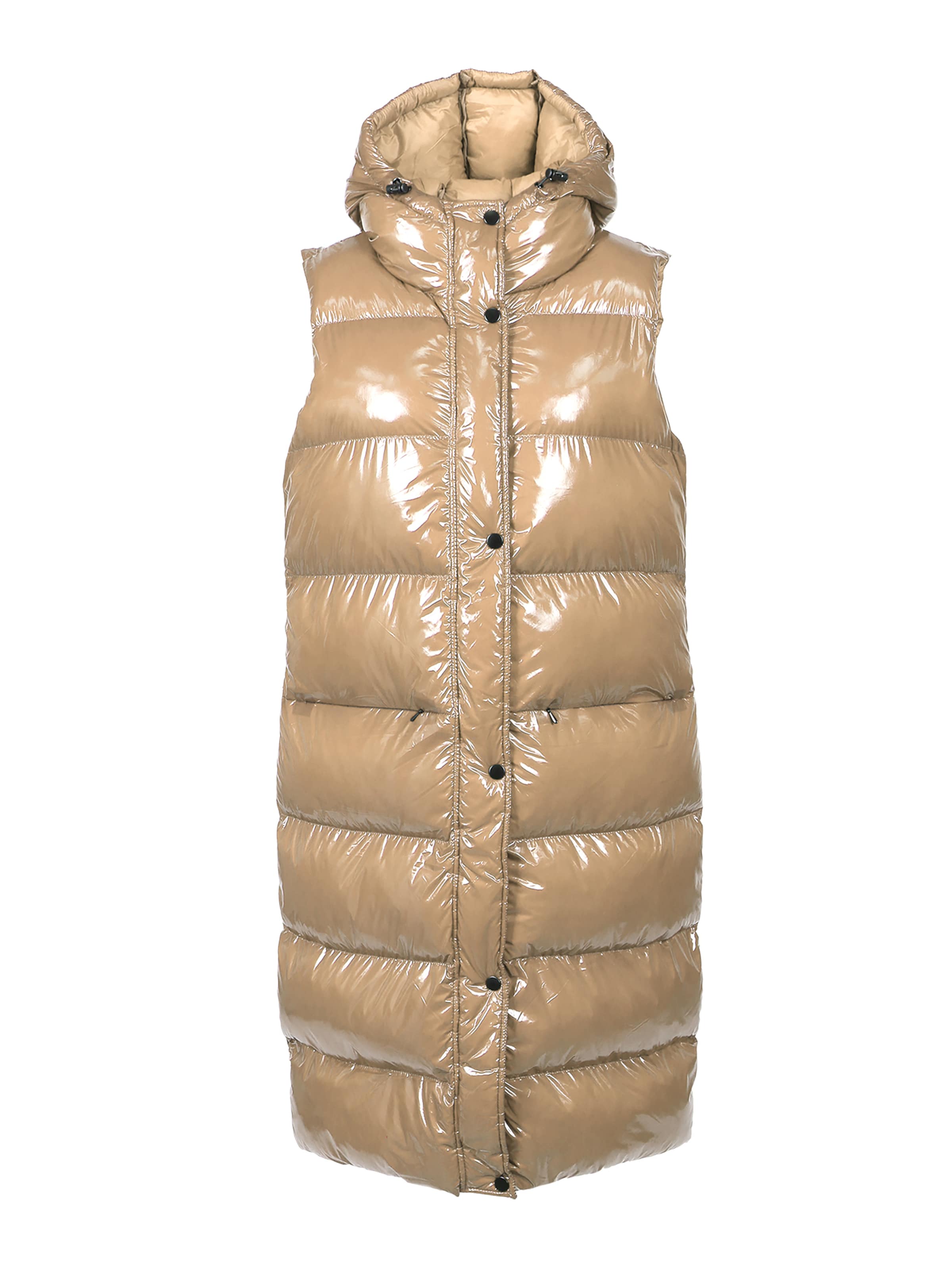 FREAKY NATION Vest i beige: forside