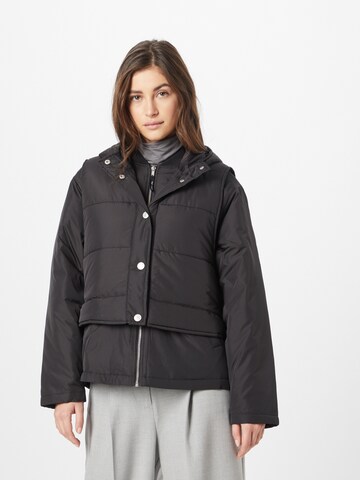 Esmé Studios Between-season jacket 'Aubrey' in Black: front