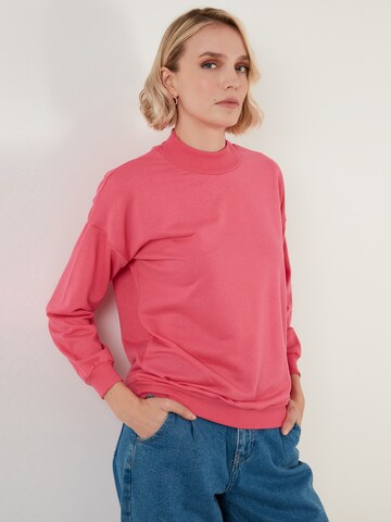 LELA Sweatshirt in Roze