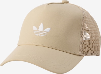 ADIDAS ORIGINALS Boné em bege / branco, Vista do artigo