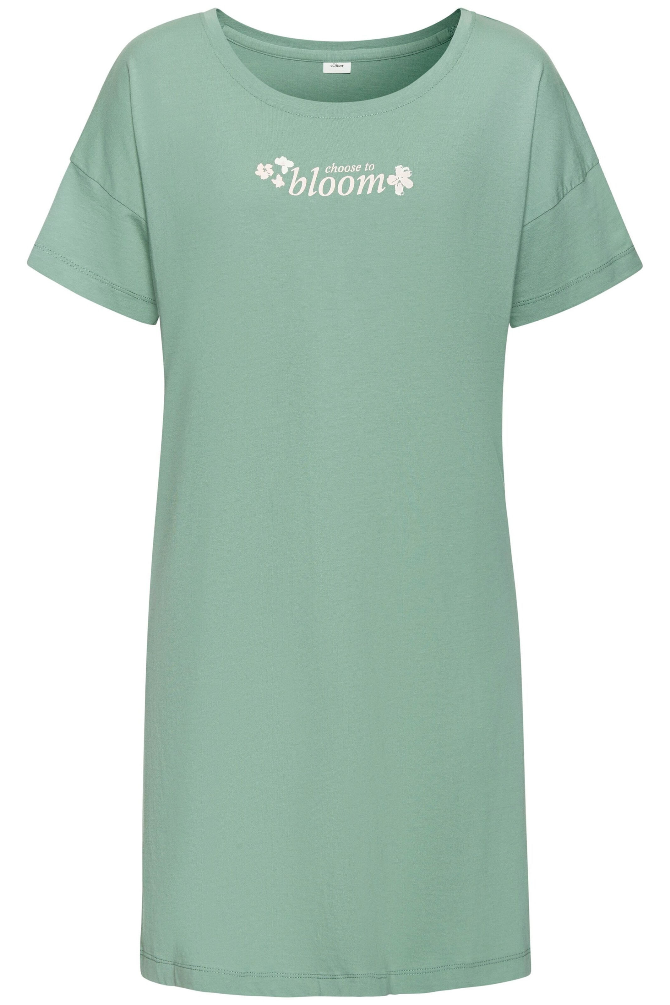 s.Oliver Nachthemd in Grün: Vorderseite