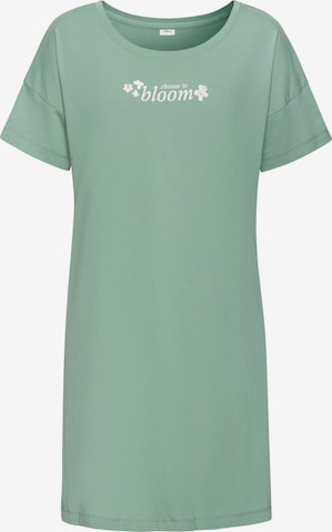 Chemise de nuit s.Oliver en vert : devant