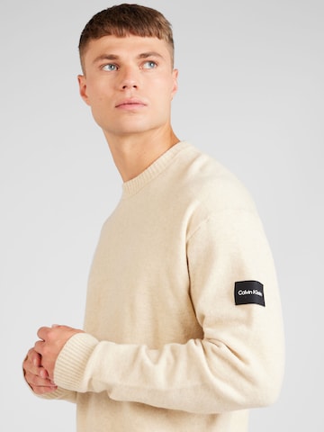 Calvin Klein Sweter w kolorze beżowy