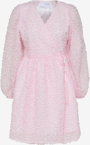 SELECTED FEMME Dress in Pink: front