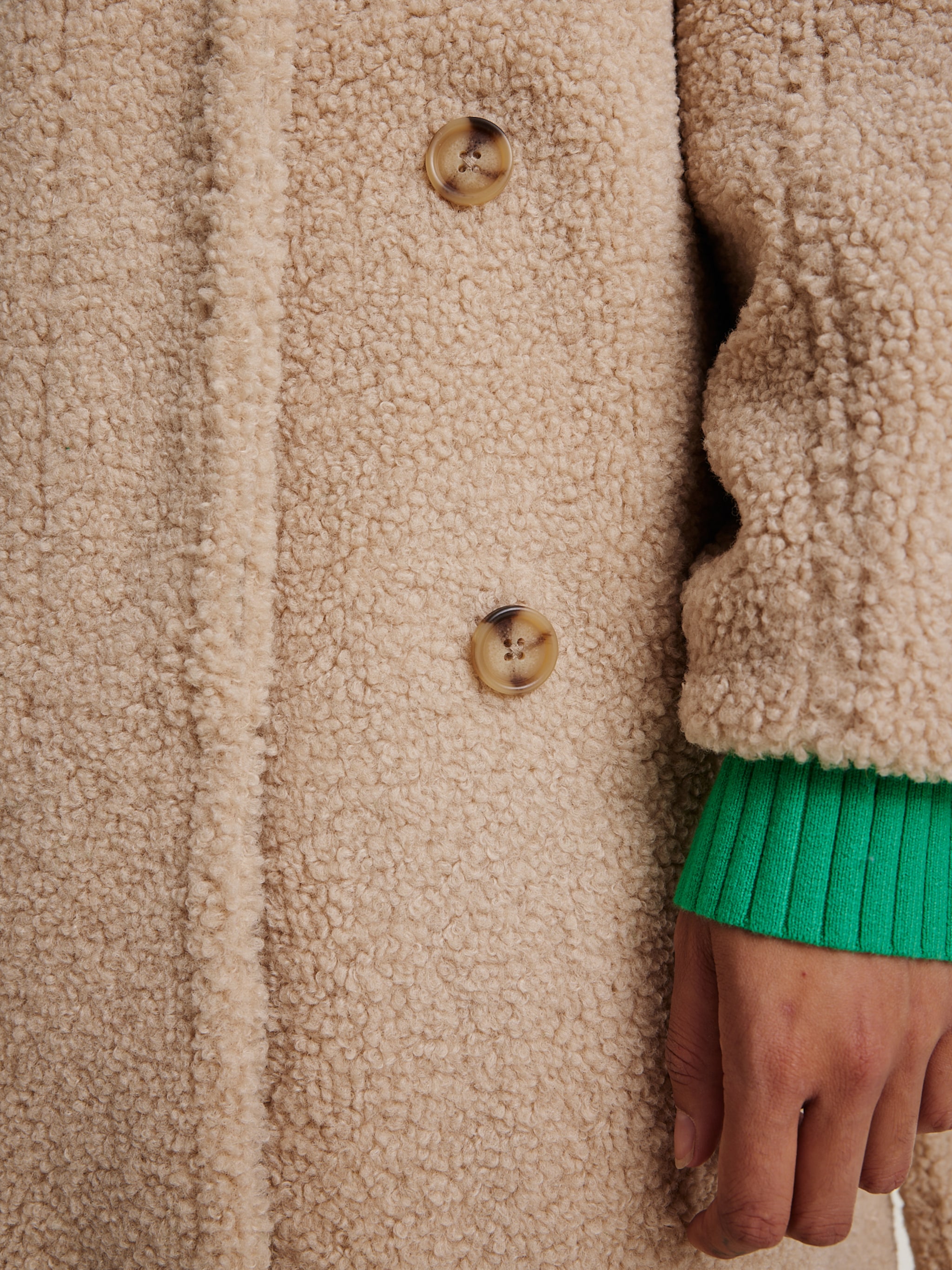 EDITED Produits Manteau d’hiver 'Imelda' beige
