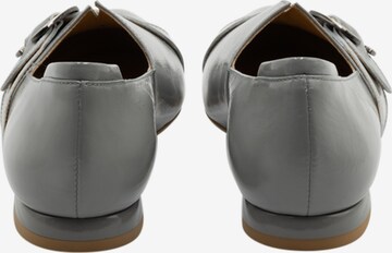 usha BLACK LABEL Classic Flats in Grey