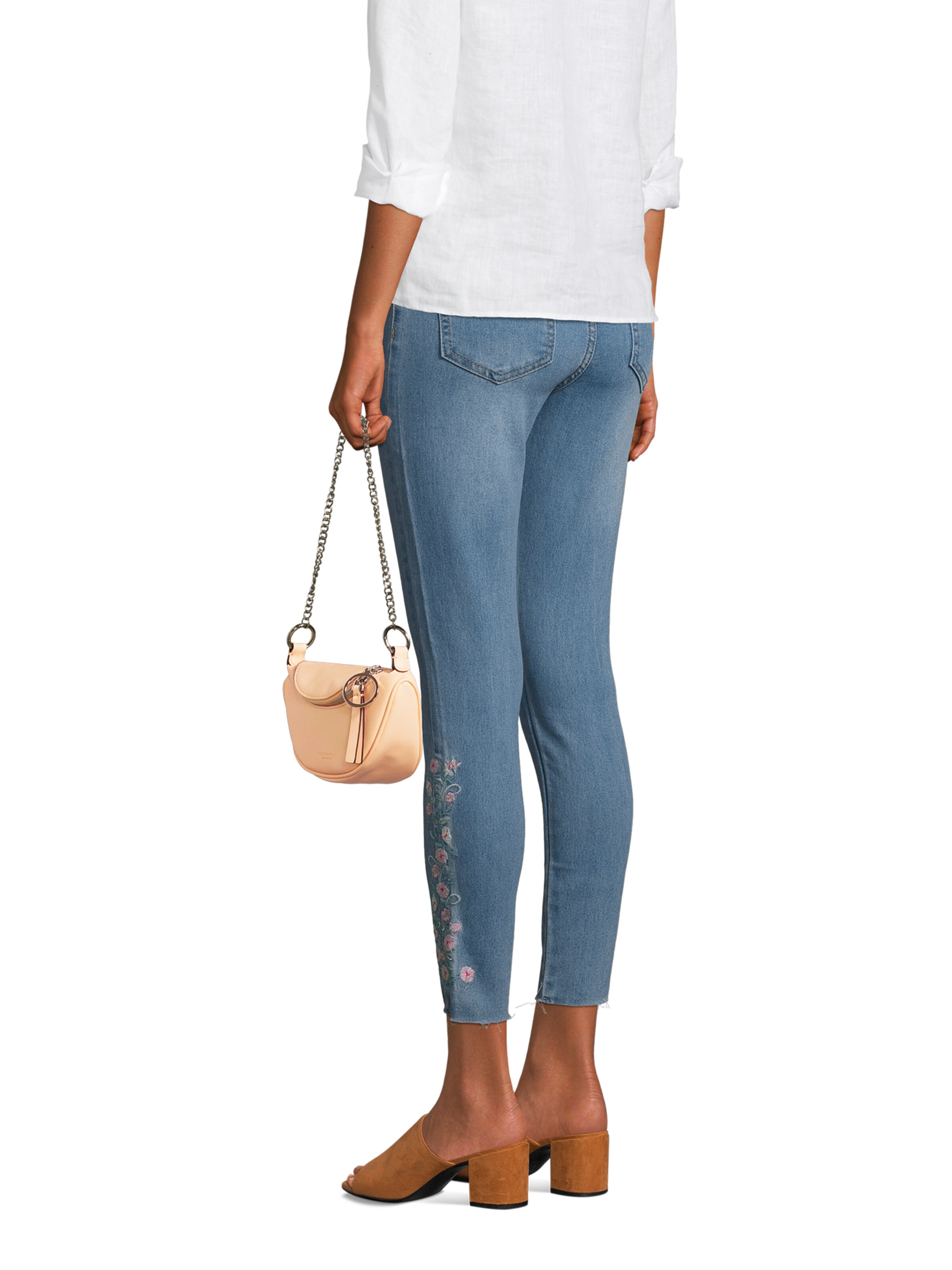 Seidenfelt Τσάντα ώμου 'Skien' σε πορτοκαλί