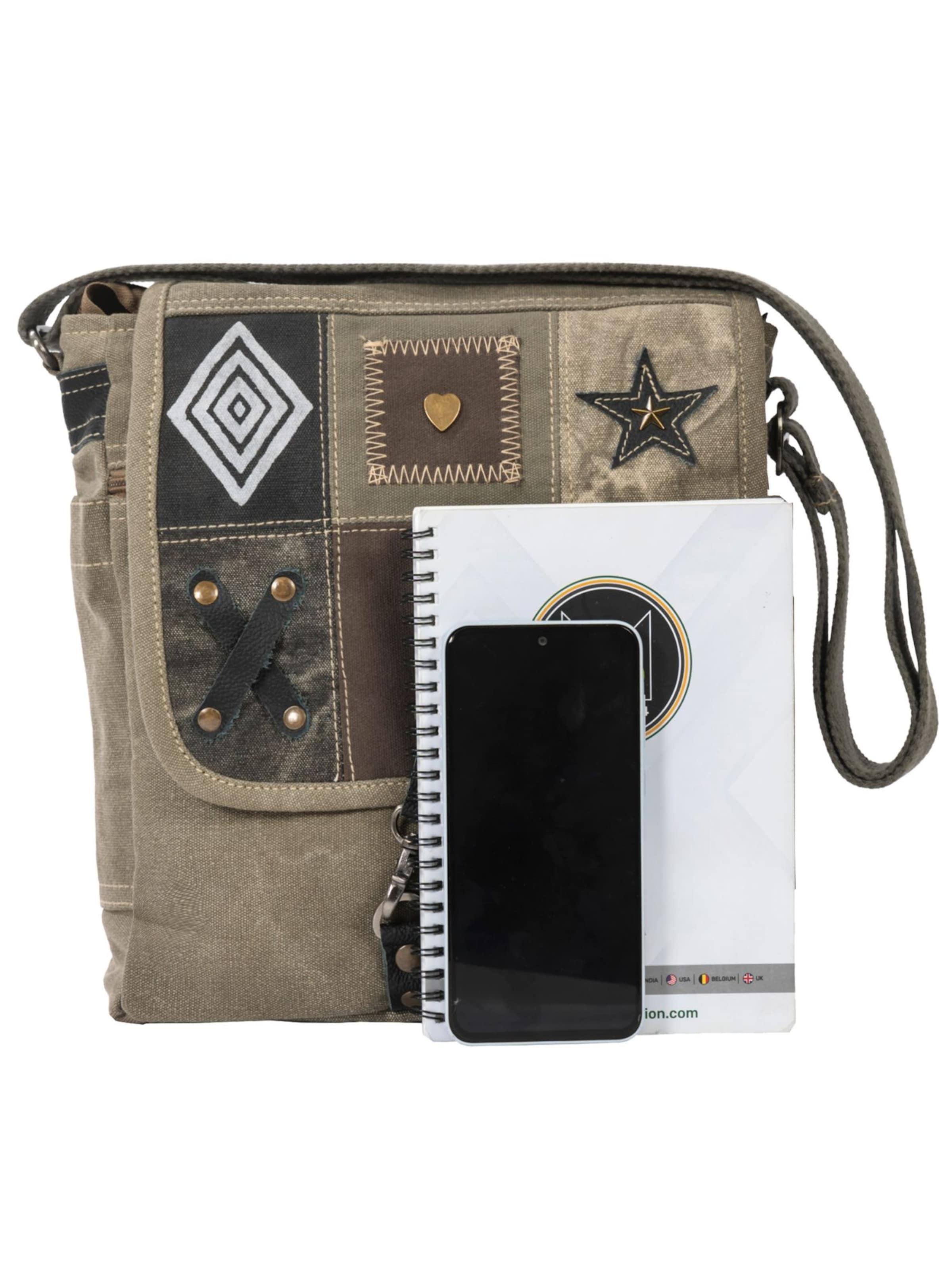 Sunsa Crossbody Bag 'Sunsa' in Green