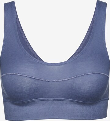 CALIDA Bra 'Elastic' in Blue: front