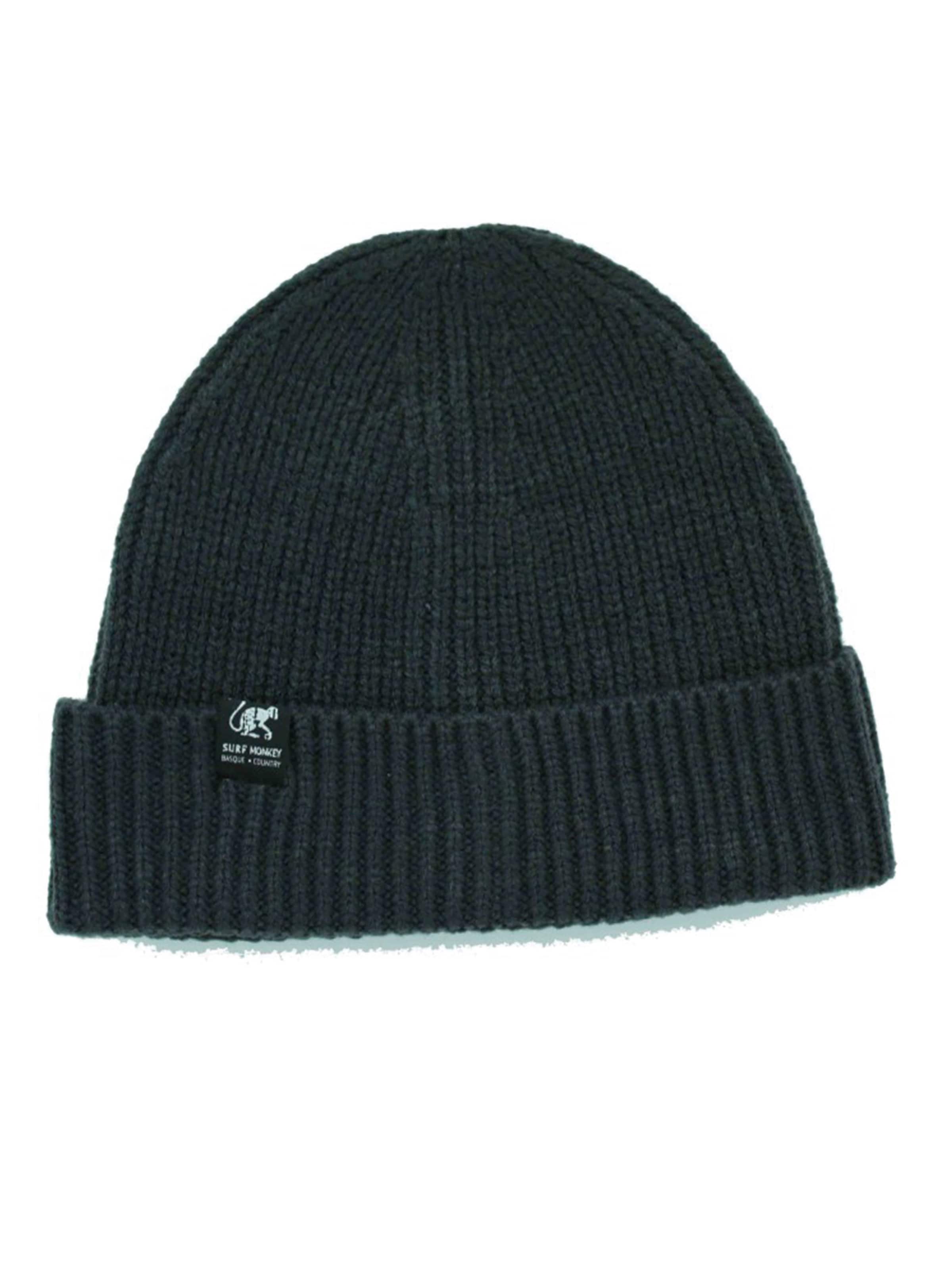 Berretto di Surf Monkey in grigio: frontale