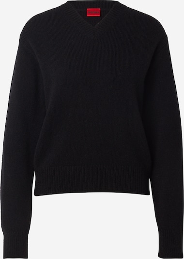 Megztinis 'Solanu' iš HUGO, spalva – juoda / balta, Prekių apžvalga