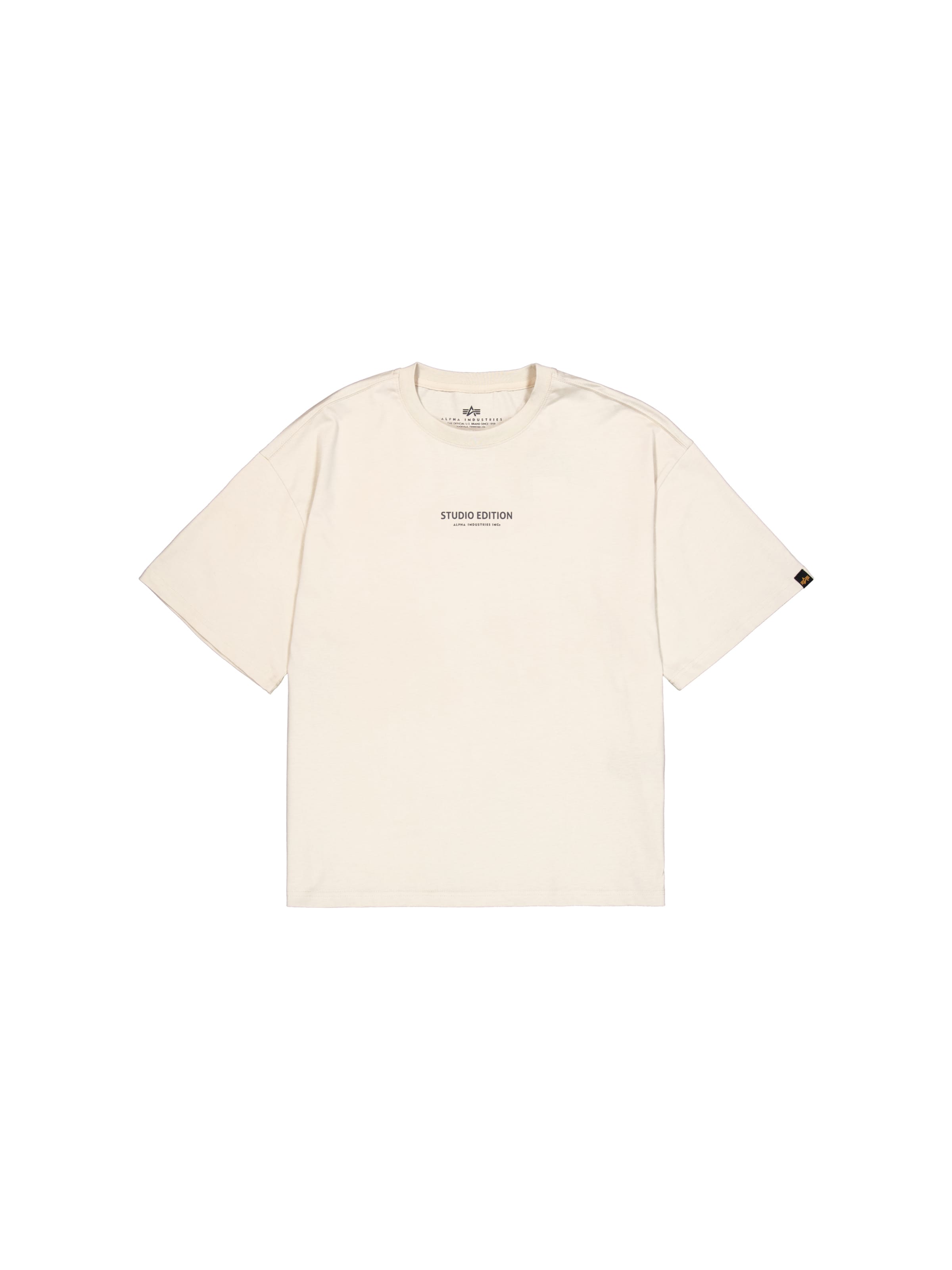 T-Shirt 'Studio Edition BP' ALPHA INDUSTRIES en beige : devant