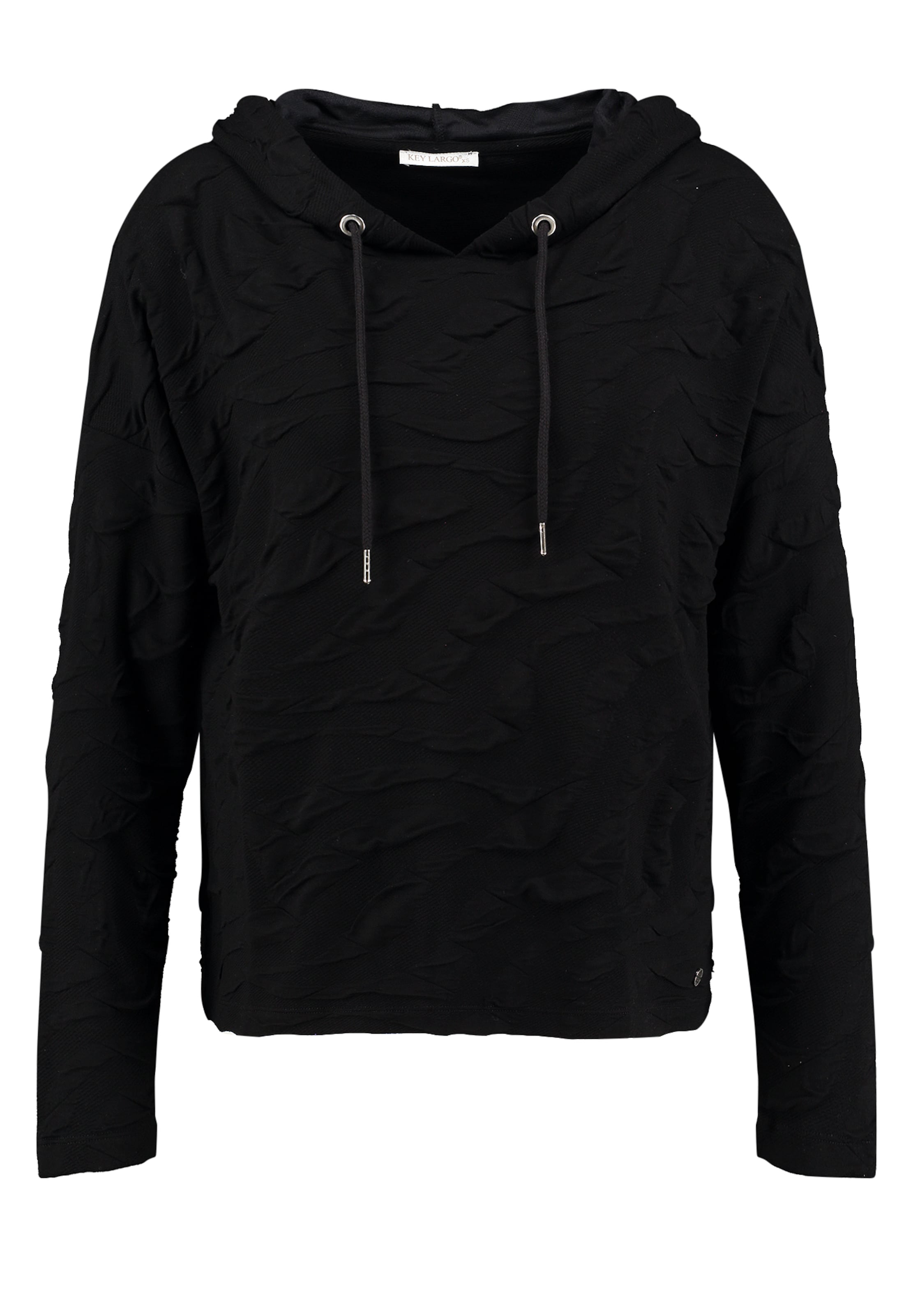 Key Largo Sweatshirt 'Drift' em preto, Vista do artigo