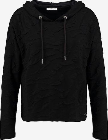 Key LargoSweater majica 'Drift' - crna boja: prednji dio