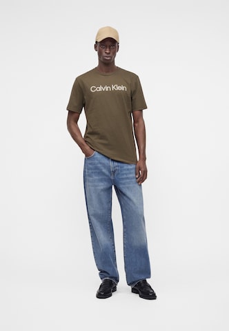 Maglietta di Calvin Klein in verde: frontale