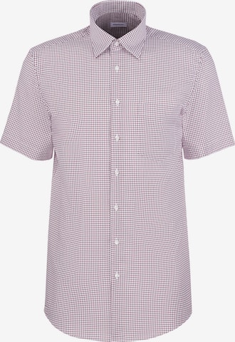 Coupe regular Chemise business SEIDENSTICKER en rouge : devant