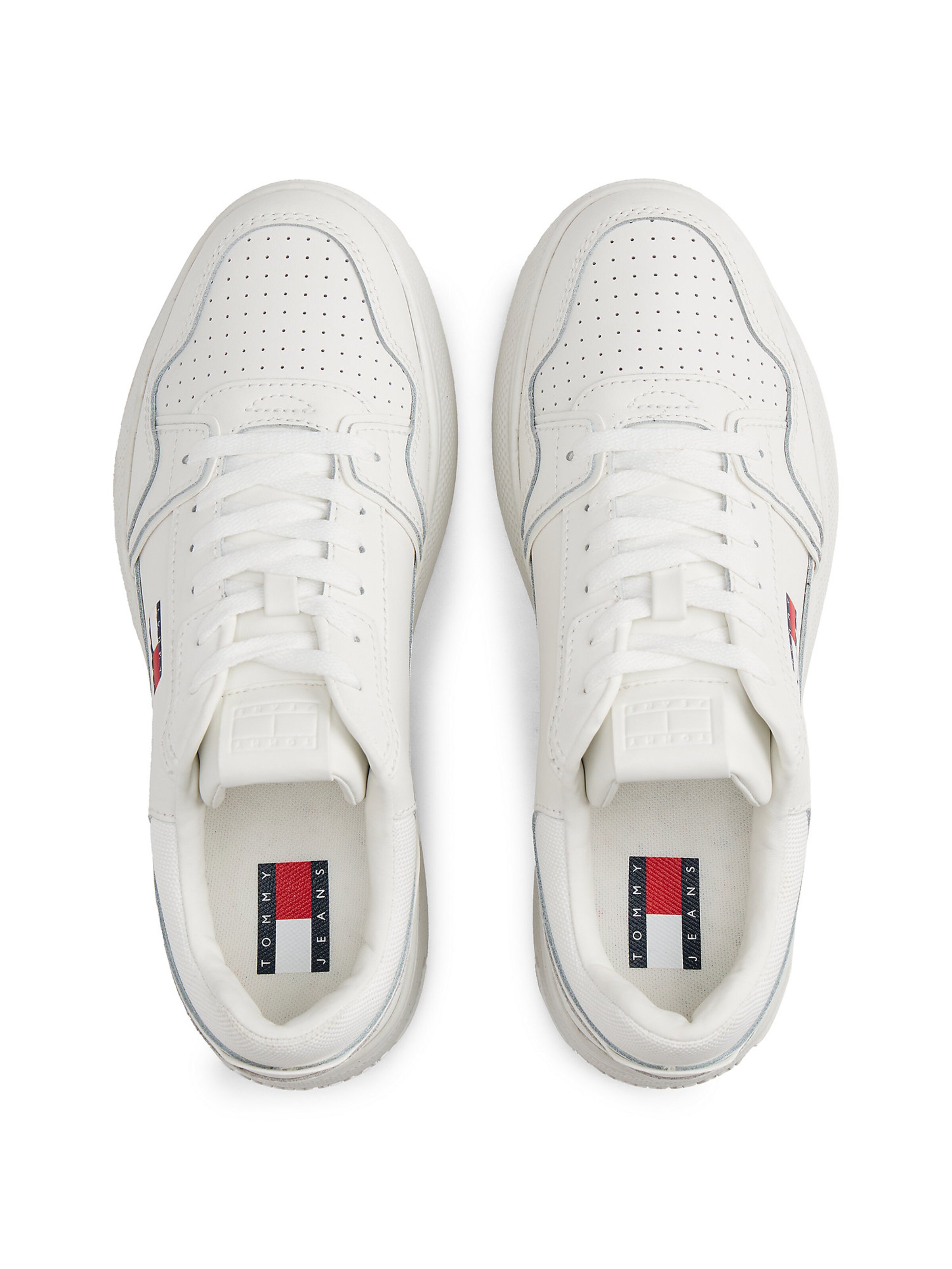 Tommy Jeans - Zapatillas deportivas bajas en blanco