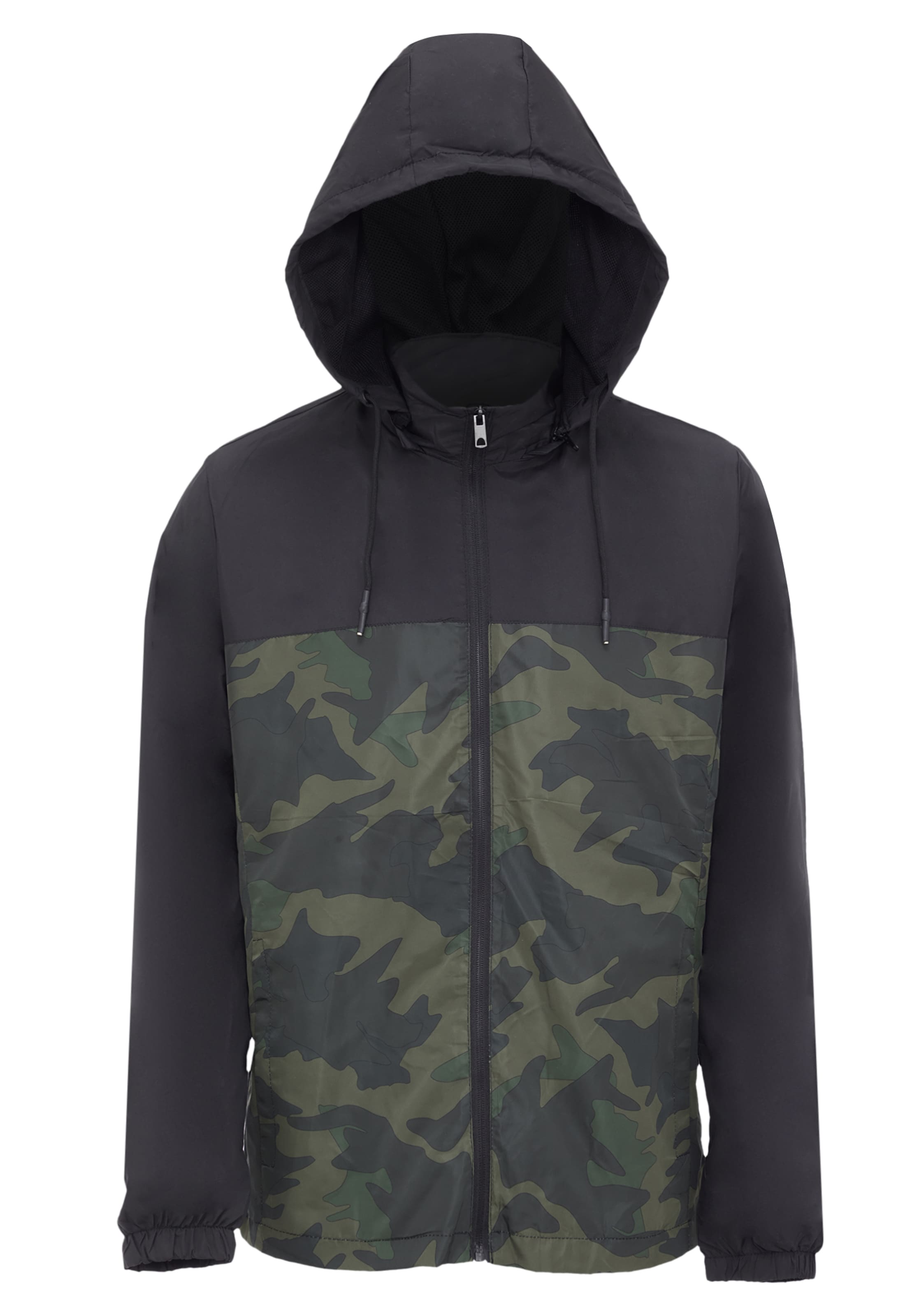 Flyweight Демисезонная куртка в Черный: спереди