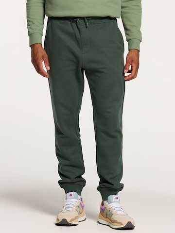 Shiwi Tapered Broek in Groen: voorkant