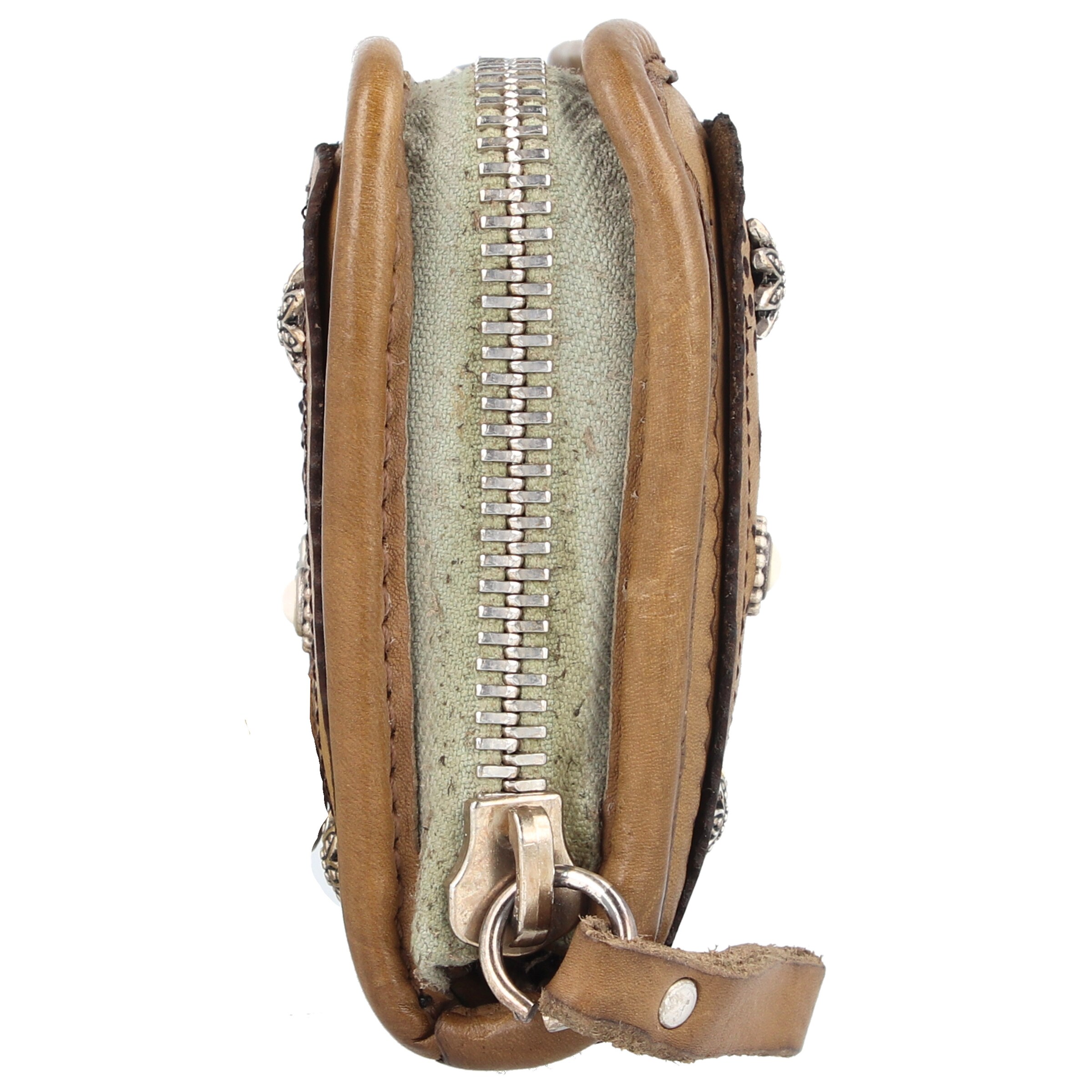 Portamonete di Campomaggi in marrone