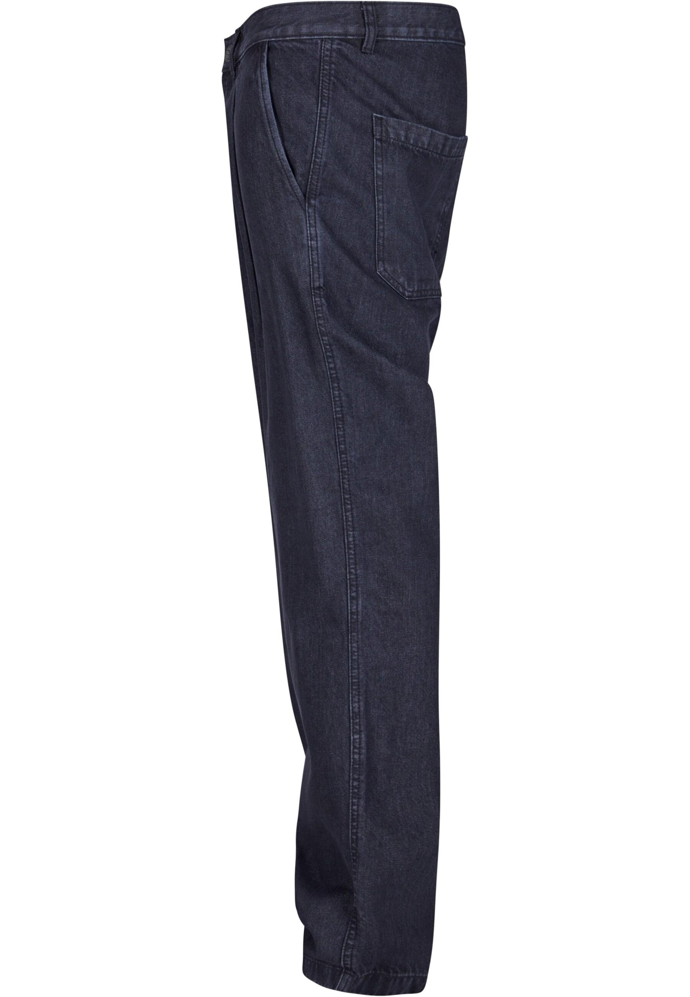 Urban Classics Loosefit Jeans i sort