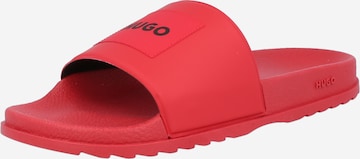 HUGO Mules 'Match It' in Red: front