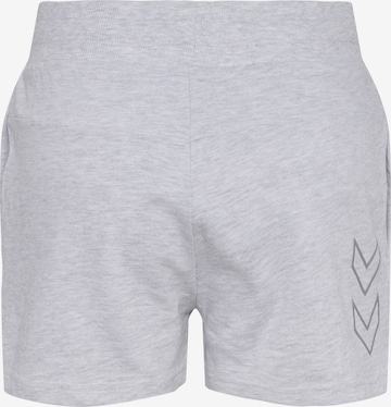 Hummel Regular Sporthose in Grau