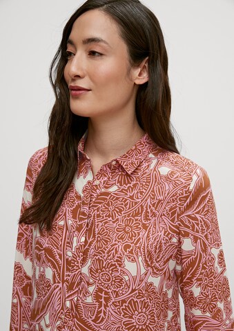 COMMA Bluse in Rot