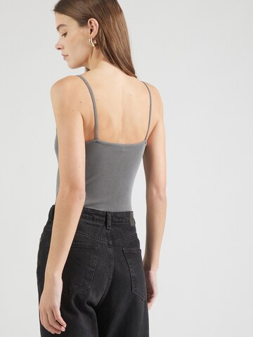 ONLY Shirt bodysuit 'ONLVELMA' in Grey