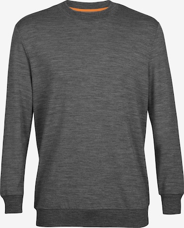 ICEBREAKER - Sweatshirt de desporto 'Shifter' em cinzento: frente