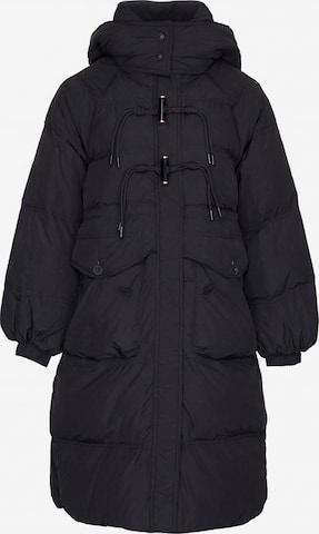 Manteau d’hiver faina en noir : devant