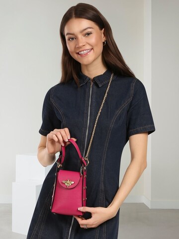 Florence Schoudertas in Roze: voorkant