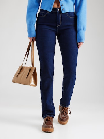 Coupe slim Jean 'ONLSINE' ONLY en bleu : devant