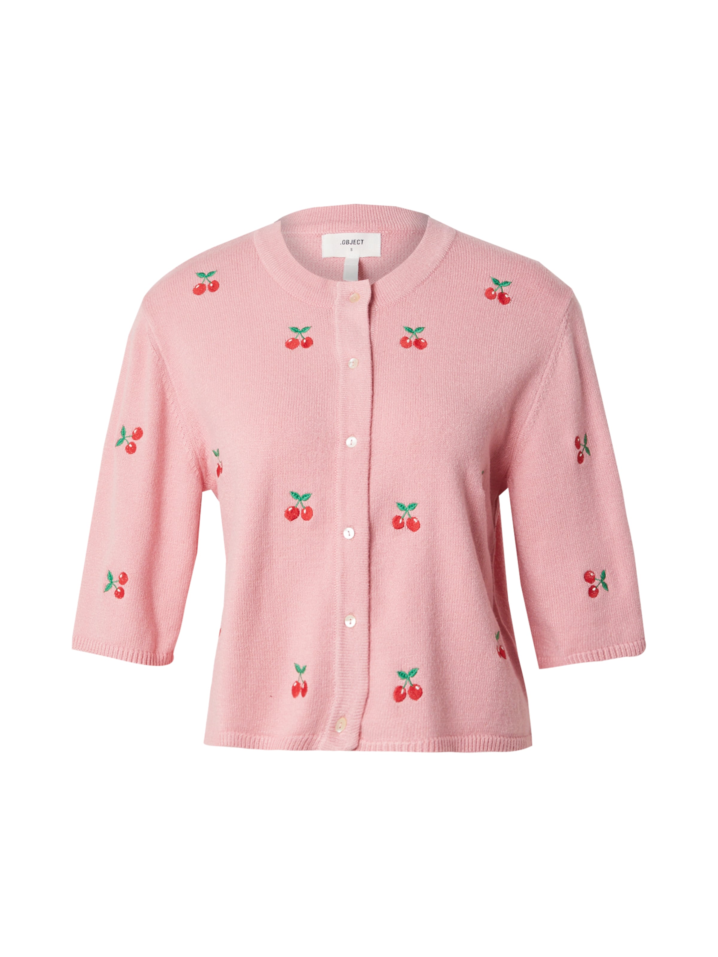 OBJECT Kardigán 'THESS' - rózsaszín: elől