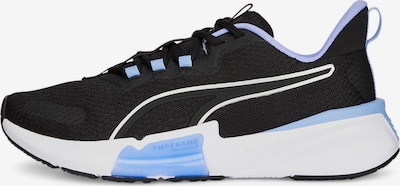 PUMA Athletic Shoes 'PWRFrame' in Smoke blue / Black / White, Item view