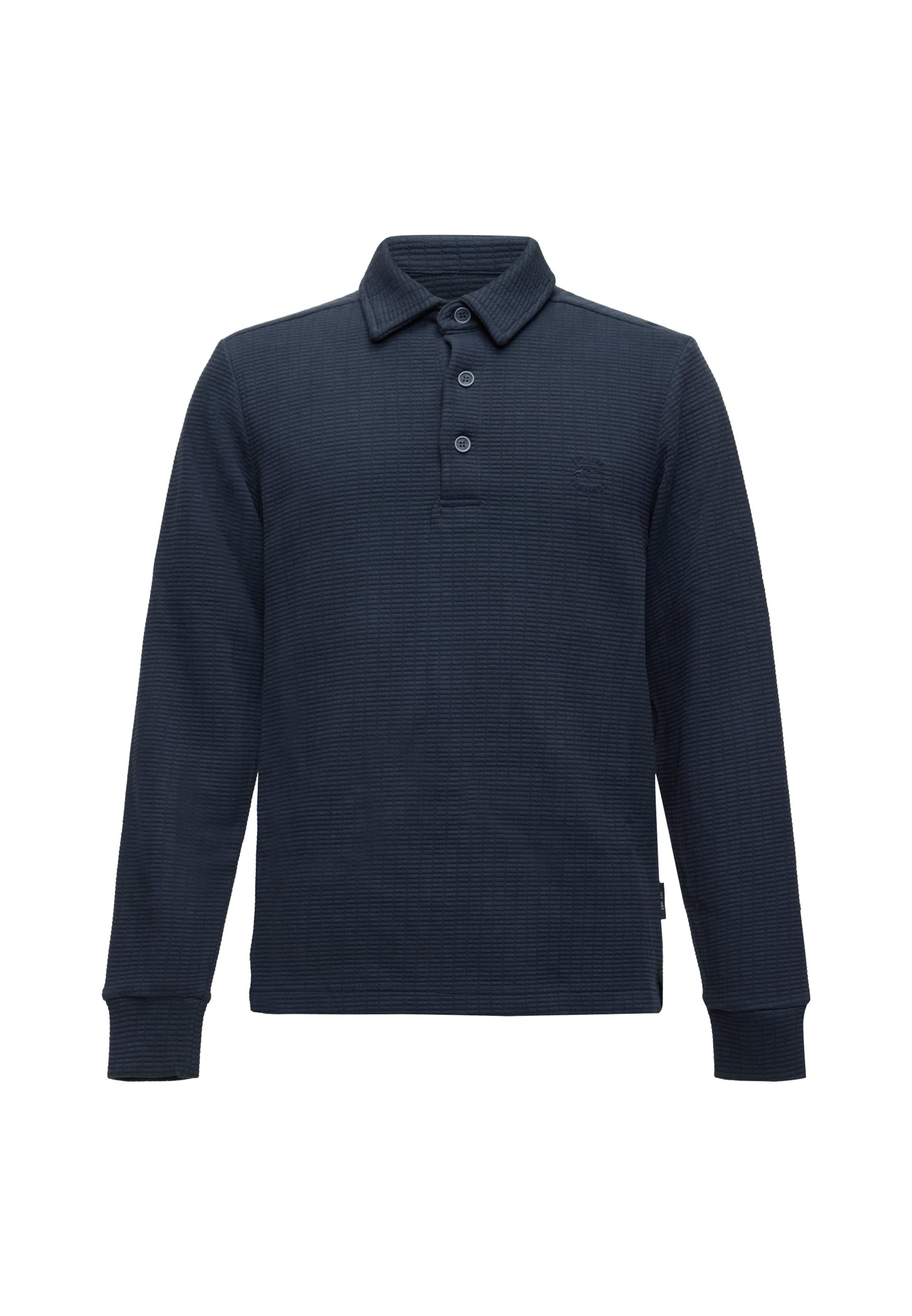 INDICODE JEANS Суичър 'Arkven' в синьо: отпред