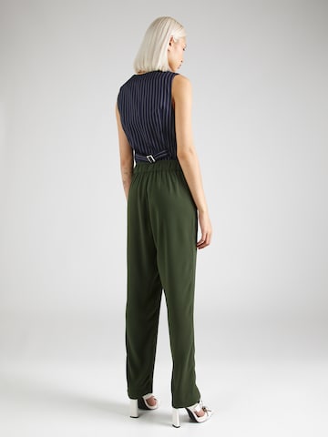 SOAKED IN LUXURY Tapered Pants 'Shirley' in Green
