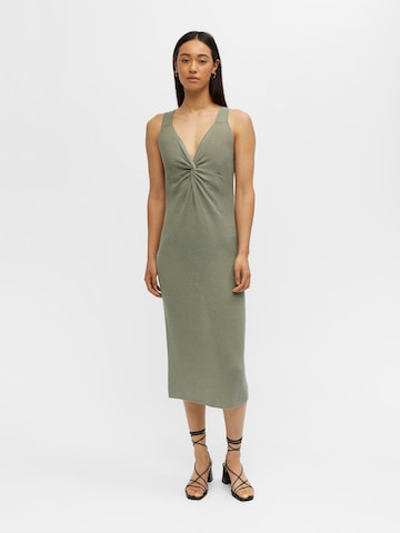 Robe 'YORI' OBJECT en vert : devant