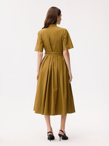 Robe-chemise adl en vert
