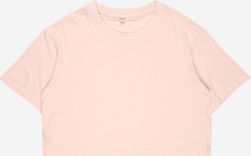 Maglietta di Urban Classics in rosa: frontale