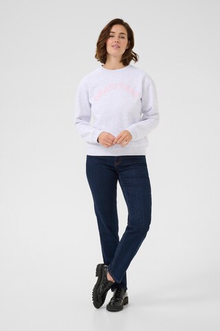 Kaffe Sweatshirt 'Anne' in Grau